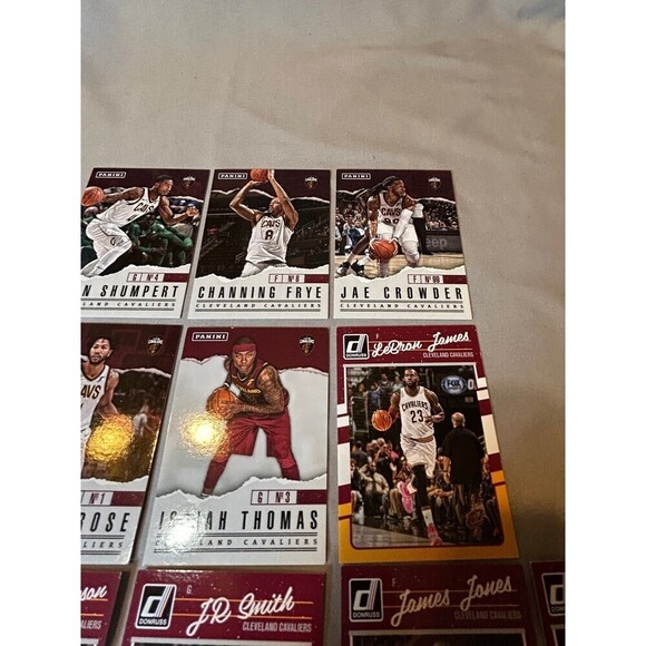 NBA Cleveland Cavaliers Panini Dunk Cards Lot of 10 2017 - Picture 3 of 5